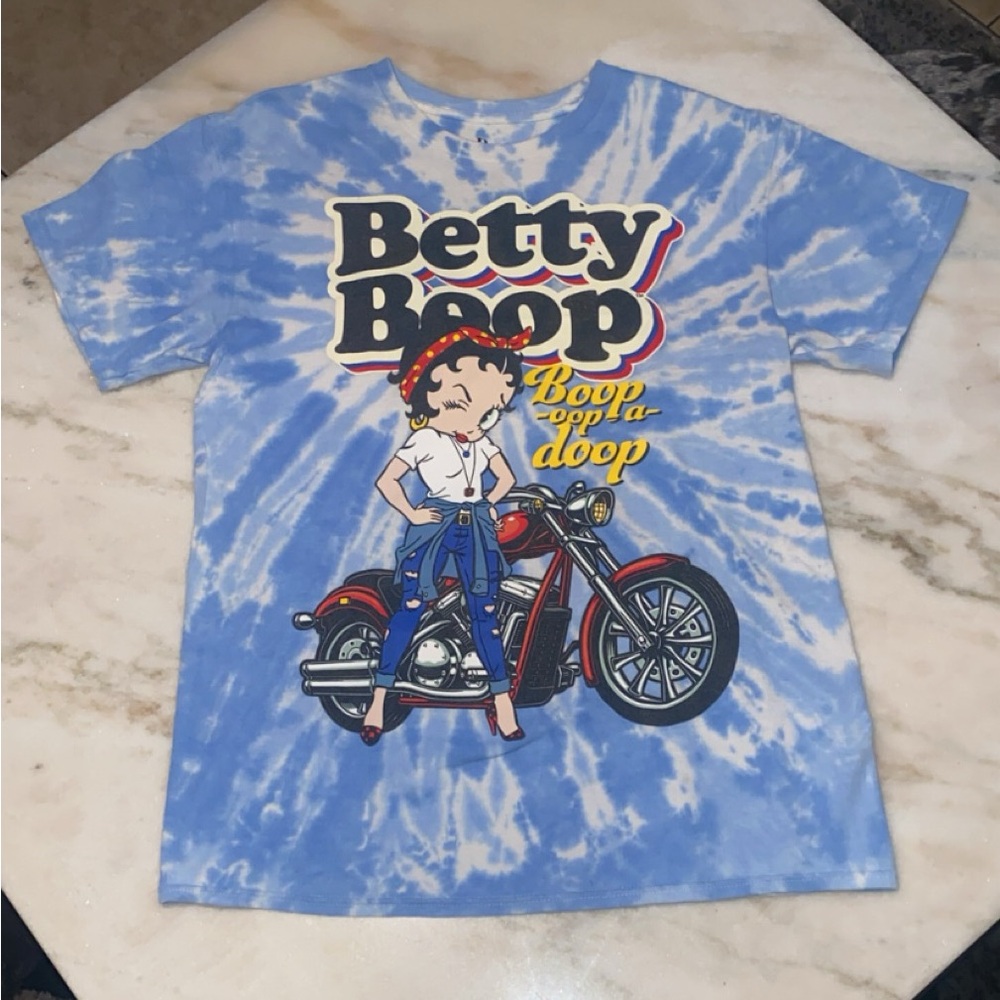 Vintage Betty Boop Tye Dye Women’s Shirt